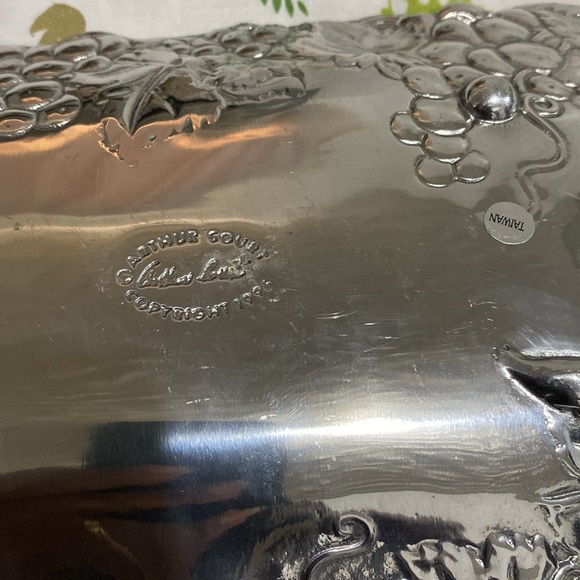 Arthur Court Floral Design Tray - Picture 4 of 4